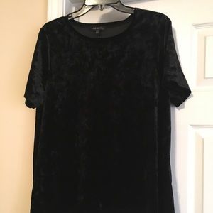NWT Lane Bryant Velvet Top
